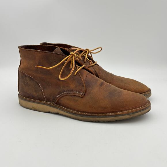 Red Wing Weekender Chukka Leather Boots Men's 11D Workwear - Picture 1 of 10
